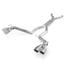 Load image into Gallery viewer, Stainless Works 2012-15 Camaro ZL1 6.2L 3in Catback Dual Chambered Exhaust X-Pipe Quad Tips
