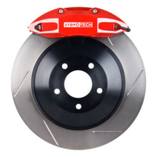 Load image into Gallery viewer, StopTech 08-13 Toyota Land Cruiser Rear BBK w/ Red ST-41 Calipers Slotted 380X32 Rotors
