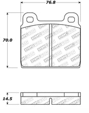 Load image into Gallery viewer, StopTech Performance 75-95 Alfa Romeo 2000 Spider/Graduate/Veloce Front Brake Pads
