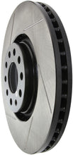 Load image into Gallery viewer, StopTech Power Slot 01-06 Audi Allroad / 05-09 A4 / 6/99-04 A6 / 99-02 S4 Right Front Slotted Rotor
