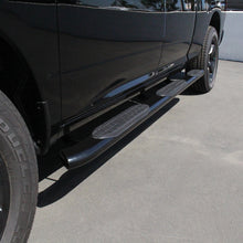 Load image into Gallery viewer, Westin 2009-2018 Ram/Dodge 1500 Quad Cab (6.5 ft Bed) PRO TRAXX 5 WTW Oval Nerf Step Bars - Black
