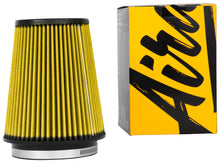 Load image into Gallery viewer, Airaid Universal Air Filter - Cone 5in FLG x 6-1/2in B x 4-3/4in T x 7-9/16in H - Synthaflow
