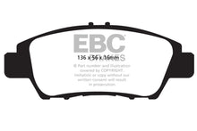 Load image into Gallery viewer, EBC 10+ Honda CR-Z 1.5 Hybrid Ultimax2 Front Brake Pads
