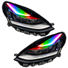 Load image into Gallery viewer, Oracle 17-21 Tesla Model 3 Headlight DRL Upgrade Kit - ColorSHIFT 2
