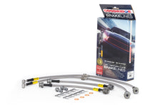 Load image into Gallery viewer, Goodridge 13-15 Nissan Sentra w/ Rear Drum Brakes SS Brake Line Kit
