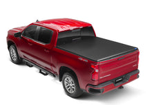 Load image into Gallery viewer, Lund 05-17 Nissan Frontier Styleside (6ft. Bed) Hard Fold Tonneau Cover - Black
