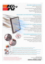 Load image into Gallery viewer, K&amp;N Replacement Cabin Air Filter
