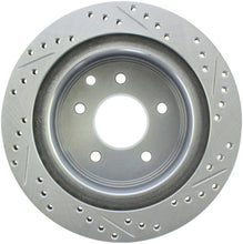 Load image into Gallery viewer, StopTech Select Sport Nissan Slotted and Drilled Right Rear Rotor
