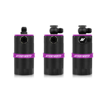 Load image into Gallery viewer, Mishimoto Universal Baffled Oil Catch Can - Purple
