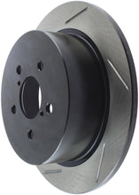 Load image into Gallery viewer, StopTech Power Slot 06-08 Subaru Legacy Wagon/Sedan 2.5i Rear Right SportStop Slotted Rotor
