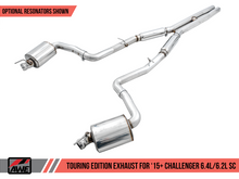 Load image into Gallery viewer, AWE Tuning 2015+ Dodge Challenger 6.4L/6.2L Non-Resonated Touring Edition Exhaust - Use Stock Tips
