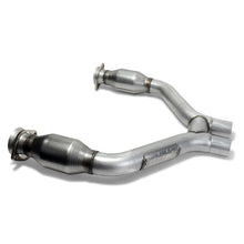 Load image into Gallery viewer, BBK 2015-16 Mustang V6 Short Mid H Pipe With Converters (To Be Used With 1642 Series Headers)
