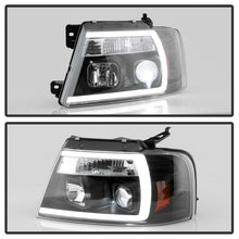 Load image into Gallery viewer, Spyder Ford F-150 04-08 High-Power LED Headlights - Black PRO-YD-FF15004PL-BK
