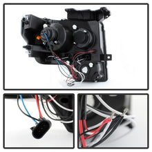 Load image into Gallery viewer, Spyder Ford F150 09-14 Projector Headlights Halogen Model- LED Halo LED Smke PRO-YD-FF15009-HL-SM
