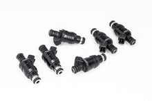 Load image into Gallery viewer, DeatschWerks Universal 1200cc Low Impedance 14mm Upper Injector - Set of 6
