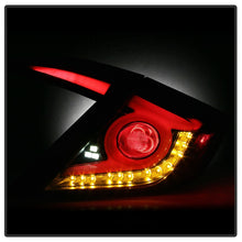 Load image into Gallery viewer, Spyder 16-18 Honda Civic 4 Door Light Bar LED Tail Lights - Black Smoke (ALT-YD-HC164D-LB-BSM)
