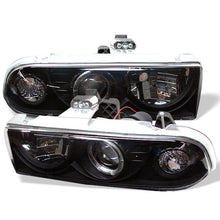 Load image into Gallery viewer, Spyder Chevy S10 98-04 Projector Headlights LED Halo Blk - Low H1 PRO-YD-CS1098-BK
