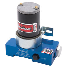 Load image into Gallery viewer, Edelbrock Fuel Pump Electric Quiet-Flo Carbureted 120GPH 3/8In In 3/8In Out 120 GPH Blue
