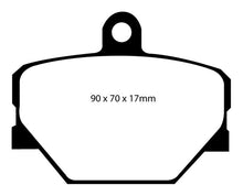 Load image into Gallery viewer, EBC 08+ Smart Fortwo 1.0 Redstuff Front Brake Pads
