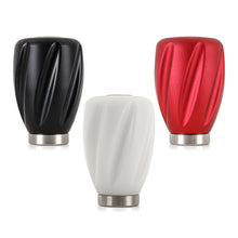 Load image into Gallery viewer, Mishimoto Steel Core Twist Shift Knob Red Aluminum
