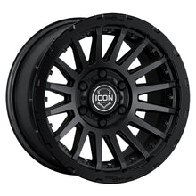 Load image into Gallery viewer, ICON Recon Pro 17x8.5 6 x 135 0mm Offset 5in BS 71.5mm Bore Titanium Wheel
