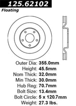 Load image into Gallery viewer, Stoptech 06-10 Corvette (Z06) / 10 Corvette Grand Sport Front Premium High Carbon Cryo Rotor
