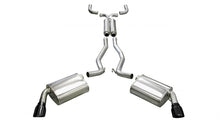 Load image into Gallery viewer, Corsa 10-14 Chevrolet Camaro Coupe SS 6.2L V8 Auto Black Sport Cat-Back + XO Exhaust
