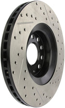 Load image into Gallery viewer, StopTech 05-06 Audi A4 Quattro/ 02-04 A6 Quattro / 99-02 S4 Front Right Slotted &amp; Drilled Rotor
