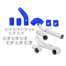 Load image into Gallery viewer, Mishimoto Mitsubishi Lancer Evolution X Intercooler Pipe Kit Blue
