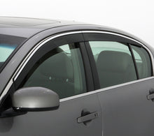 Load image into Gallery viewer, AVS 15-18 Chevrolet Tahoe/GMC Yukon Ventvisor Low Profile Deflectors 4pc - Smoke w/Chrome Trim
