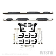 Load image into Gallery viewer, Westin 19-20 Ram 1500 Quad Cab w/ 6.5ft Bed PRO TRAXX 5 W2W Oval Nerf Step Bars - Stainless Steel
