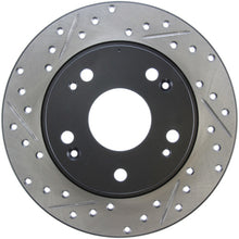 Load image into Gallery viewer, StopTech 04-08 Acura TSX / 03-07 Honda Accord SportStop Slotted &amp; Drilled Right Rear Rotor

