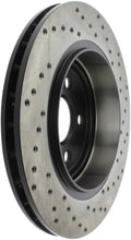 Load image into Gallery viewer, StopTech Sport Cross Drilled Brake Rotor - Front Left
