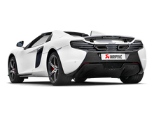 Load image into Gallery viewer, Akrapovic 14-17 McLaren 650S/650S Spyder Slip-On Line (Titanium) w/ Carbon Tips
