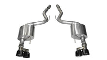 Load image into Gallery viewer, Corsa 15-16 Ford Mustang GT 5.0 3in Axle Back Exhaust Black Quad Tips (Sport)
