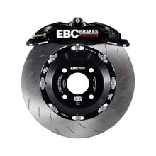 Load image into Gallery viewer, EBC Racing 92-00 BMW M3 (E36) Black Apollo-4 Calipers 355mm Rotors Front Big Brake Kit
