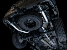 Load image into Gallery viewer, AWE Tuning 4th Gen GM 1500 5.3L 0FG Catback Split Rear Exit (Flat Bumper) - Dual Diamond Tips
