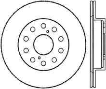 Load image into Gallery viewer, StopTech Sport Slotted 91-95 Toyota MR2 Cryo Rear Right Rotor
