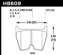 Load image into Gallery viewer, Hawk 08-14 Audi R8 4.2L Base Front ER-1 Brake Pads
