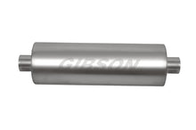 Load image into Gallery viewer, Gibson SFT Superflow Center/Center Round Muffler - 8x24in/2.5in Inlet/3in Outlet - Stainless
