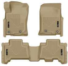 Load image into Gallery viewer, Husky Liners 2013 Toyota 4Runner WeatherBeater Tan Front &amp; 2nd Seat Floor Liners
