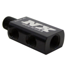 Load image into Gallery viewer, Nitrous Express Compact Distribution Block w/Gauge Port
