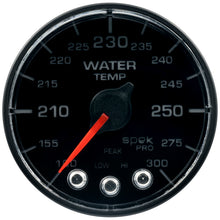 Load image into Gallery viewer, Autometer Spek-Pro - Nascar 2-1/16in Water Temp 100- 300F Bfb Ecu

