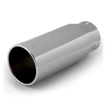 Load image into Gallery viewer, Banks Power Tailpipe Tip Kit - SS Round Straight Cut - Chrome - 4in Tube - 5in X 12.5in

