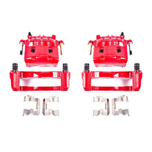 Load image into Gallery viewer, Power Stop 16-17 Subaru Crosstrek Front Red Calipers w/Brackets - Pair
