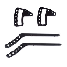 Load image into Gallery viewer, Rugged Ridge Aluminum Grab Handles F/R Kit Black 07-18 Jeep Wrangler JK/JKU
