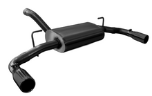 Load image into Gallery viewer, Corsa 18+ Jeep Wrangler JL 2.5in Dual Rear Exit Black Tips Sport Axle-Back Exhaust
