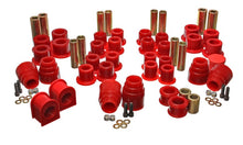 Load image into Gallery viewer, Energy Suspension 00-04 Ford Excursion 4WD Red Hyper-flex Master Bushing Set
