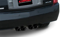 Load image into Gallery viewer, Corsa 04-08 Cadillac XLR 4.6L 25in Cat-Back Dual Rear w Twin 35in Black Pro-Series Tips
