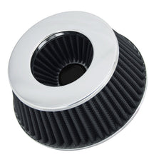 Load image into Gallery viewer, Spectre Adjustable Conical Air Filter 2-1/2in. Tall (Fits 3in. / 3-1/2in. / 4in. Tubes) - Black
